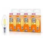 Odea Mum Ampul 4W E14, Dimmer Uyumlu, 4’lü Paket