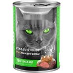 Odea Seçici Kediler Için Tahılsız Sığır Etli ve Ciğerli Yaş Mama (400G x 12 Adet)