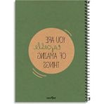 Odea Sert Kapaklı Spiralli Defter - 200 Sayfa - Sarı Kağıt - 41 Delft Blue