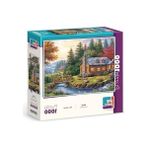 Odea Tahta Köprü Temalı 1000 Parça Puzzle, Zeka Geliştirici Oyun