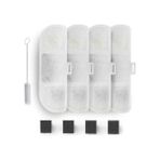 Odea Xenon Smart Kedi Su Pınarı Filtresi X8651 Uyumlu | 4'lü Set Fırça ve Süngerli Yedek Parça X8781