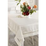 Ödel Home Buldan İpeği Ajurlu Masa Örtüsü Naturel 140 x 240