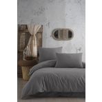 Ödel Home Klasik Nevresim Takımı Antrasit 200 x 220