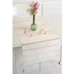 Ödel Home Püsküllü Dantelli İşlemeli Runner Çok Renkli 50 x 130