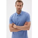 odelon Basic Regular Fit Erkek Bebe Mavisi Polo Yaka Tişört