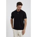 Odelon Erkek Basic Polo Yaka Tişört (Regular Fit) Siyah - XL