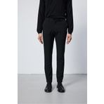 odelon Erkek Slim Fİt Beli Lastikli İpli Fermuarlı Likralı Rahat Siyah Jogger Pantolon