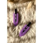 ODESE DESIGN 2'li İz Yapmayan Klips Toka Seti Mor