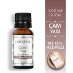 Odesense Çam Terebentin Uçucu Yağı 10 ml Doğal ve Saf İçerik Damlalıklı Kapaklı Şişe Bez Kese