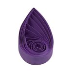 ODETOJOY Pestal Leylak Tonu Quilling Kağıt Şeritleri 5 mm Mor El Sanatları için Şerit Tek Renkli Origami Kağıt Şeritler 0,5 cm Kağıt Telkari Şeritler (Mor Renk No.02)