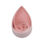 ODETOJOY Pestal Pembe Tonlu Quilling Kağıt Şeritleri 10 mm El Sanatları için Quilling Şeritleri Tek Renkli Origami Kağıt Şeritler 0.39 inç 120 adet Uzunluk 21 inç Kağıt Telkari Şeritler (Soluk Pembe No.15)