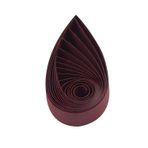ODETOJOY Pestal Pembe Tonlu Quilling Kağıt Şeritleri 10 mm El Sanatları için Quilling Şeritleri Tek Renkli Origami Kağıt Şeritler 0,38 inç 120 adet Uzunluk 53,3 cm Kağıt Telkari Şeritler (Bordo Şarap Kırmızısı