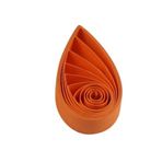 ODETOJOY Pestal Pembe Tonlu Quilling Kağıt Şeritleri 10 mm El Sanatları için Quilling Şeritleri Tek Renkli Origami Kağıt Şeritler 1,04 cm 120 adet Uzunluk 53,3 cm Kağıt Telkari Şeritler (Turuncu No.14)