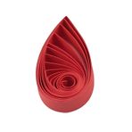 ODETOJOY Pestal Pembe Tonlu Quilling Kağıt Şeritleri 5 mm El Sanatları için Quilling Şeritleri Tek Renkli Origami Kağıt Şeritleri 0,54 cm Kağıt Telkari Şeritler (Scarlet No.19)