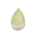 ODETOJOY Quilling Kağıt Şeritleri 10 mm Kırmızı Siyah Sarı Pembe Yeşil Mor Beyaz El Sanatları için Yıldız Origami Kağıt Quilling Malzemeleri Şerit 3/8 inç 1 cm-120 adet, 54 cm (Bej)