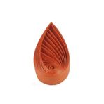 ODETOJOY Quilling Kağıt Şeritleri 3 mm Kağıt Quilling Seti 120 adet Quilling Şeritleri 1/8 inç Tek Renkli Yıldız Origami Kağıdı Kendin Yap El Sanatları (TuruncuKırmızı)