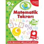 Ödeve Yardımcı Çıkartmalı Matematik Tekrarı 9 Yaş - Kolektif