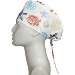 Odeys Deniz Yıldızı Doktor Hemşire Aşçı Cerrahi Hastane Bonesi Bandana M470 - Standart - Beyaz