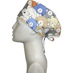 Odeys Doktor Hemşire Aşçı Cerrahi Hastane Bonesi Bandana M463 - Standart - Beyaz