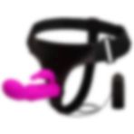 Odins Shop 15 cm Belden Bağlamalı Titreşimli Strapon Penis Dildo
