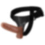 Odinsshop 16 cm Yeni Nesil Belden Bağlamalı Içi Dolu Titreşimli Strapon Penis