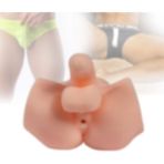Odinsshop 2 Işlevli Realistik 9 cm Penisli Erkek Kalça