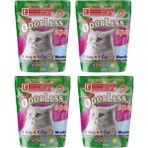 Odorless Ekstra 3.8 lt 4 Adet Kristal Kedi Kumu