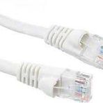 ODS 0.2 m CAT6 Utp LSZH Saf Bakır Beyaz Patch Kablo
