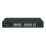 ODS 08ODS-16P2U1S-200 16 Port +2 Uplink 200 W Full PoE 10-100 1X SFP Yönetilemez Switch