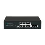 ODS 08ODS-8P2U 8 Port +2 Uplink 96 W Full PoE 10-100 Yönetilemez Switch