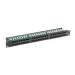 Ods 1u 50port Patch Panel Cat3 Utp Rac Slıdıng Siyah 10c-sb1u50pcat3-rl1a