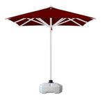 ODS Bordo 225x225 cm Polyester Kumaşlı 50 lt Bidonlu Bahçe Şemsiyesi