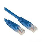 ODS CAT6 Utp LSZH Saf Bakır Mavi 1 m Patch Kablo