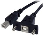 ODSEVEN Panel Tipi USB Kablosu - B Erkek - B Dişi Dönüştürücü
