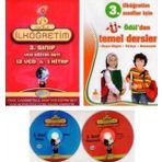 Odul Ilkogretim 3. Sinif Vcd Egitim Seti (12 Vcd + 1 Kitap) (Ilkogretim 3. Siniflar Icin Odulden Temel Dersler Kitabi + Turkce 4 Vcd + Matematik 8 Vcd)