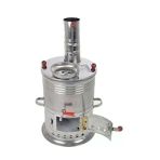 Odunlu Semaver 5 Litre Tek Musluklu Paslanmaz Semaver