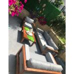 Oduns Bella 3+2+1 Bahçe Balkon Teras Ahşap Oturma Grubu