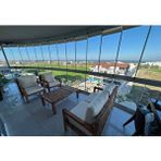Oduns Trian 2+1+1 Bahçe Balkon Teras Ahşap Oturma Grubu