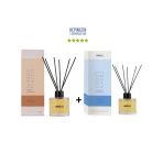 Odunsu Classic Place + Bahar Çiçeği Cool Place Dekoratif Ortam Kokusu 120 Ml - Bambu Çubuklu