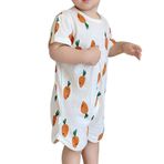 Odziezet Bebek Tek Parça Pijama,Küçük Erkek Pamuklu Elbise,Çocuk Yazlık Pijama,1-9 Yaş, Şalgam, 3-4 Years