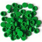 Oein 200PCS/LOT Kiremit 1x1 Yuvarlak Özel Tuğla Yapı Taşı Küçük Parçacık Dökme Tuğlalar Parçalar Diy Oyuncak Renk: Yeşil (Yurt Dışından) - Parçalı