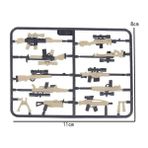 Oein Askeri Ww2 Yapı Taşları Solider Figürleri Oyuncak Hediyeler Kamufla Lar Lar Kum Torbası Pelerin Ekipman Aksesuarları Mini Tuğlalar K7029-Earth-1Pc (Yurt Dışından) - Renkli