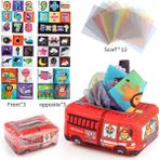 Oein Bebek Doku Kutusu Montessori Eğitim Oyuncakları Toddler Parmak Egzersizi Için Renkli Yumuşak Duyusal Oyuncak Pomma Ipek Fular Hediyeleri 0-18MCOLOR: 115-72 (Yurt Dışından)