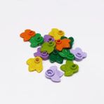 Oein Moc Tuğlalar 32607 Bitki Plakası Tur 1x1 3 Yapraklı Kabak Ağacı Dıy Aydınlatma Blok Tuğlalar Uyumlu Tüm Marka Blokları Parçacıklar: 100 Pcs (Yurt Dışından)