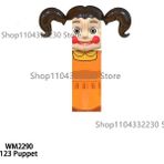 Oein Yeni WM6131 Squid Game2 Anime Cartoon Tv Tuğlaları Oyuncak Bebekler Yapı Taşları Oyuncaklar Model Model Noel Hediyeleri Renk: WM2290 123 Kukla (Yurt Dışından)