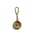 OEM 1766574360835 Nostaljik Pirinç Pusula Figürlü Anahtarlık