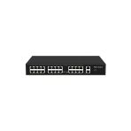 Oem 24 Port 10/100 Poe Swıtch 2 Up Lınk 1 Sfp Girişli 300W