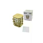 OEM 5224Gok223657 12Pcs Kare Döner Standli Cam - Bambu Kapak Tuzluk - Baharatlik Bambu Stand (5492)