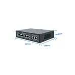 OEM 8 Port 10 100 Poe Swıtch 2 Uplınk 100m Ethernet 96w PS10M-82EEM