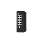 OEM 8 Port 10/100/1000 +2 Ge Sfp Endüstriyel Poe Switch